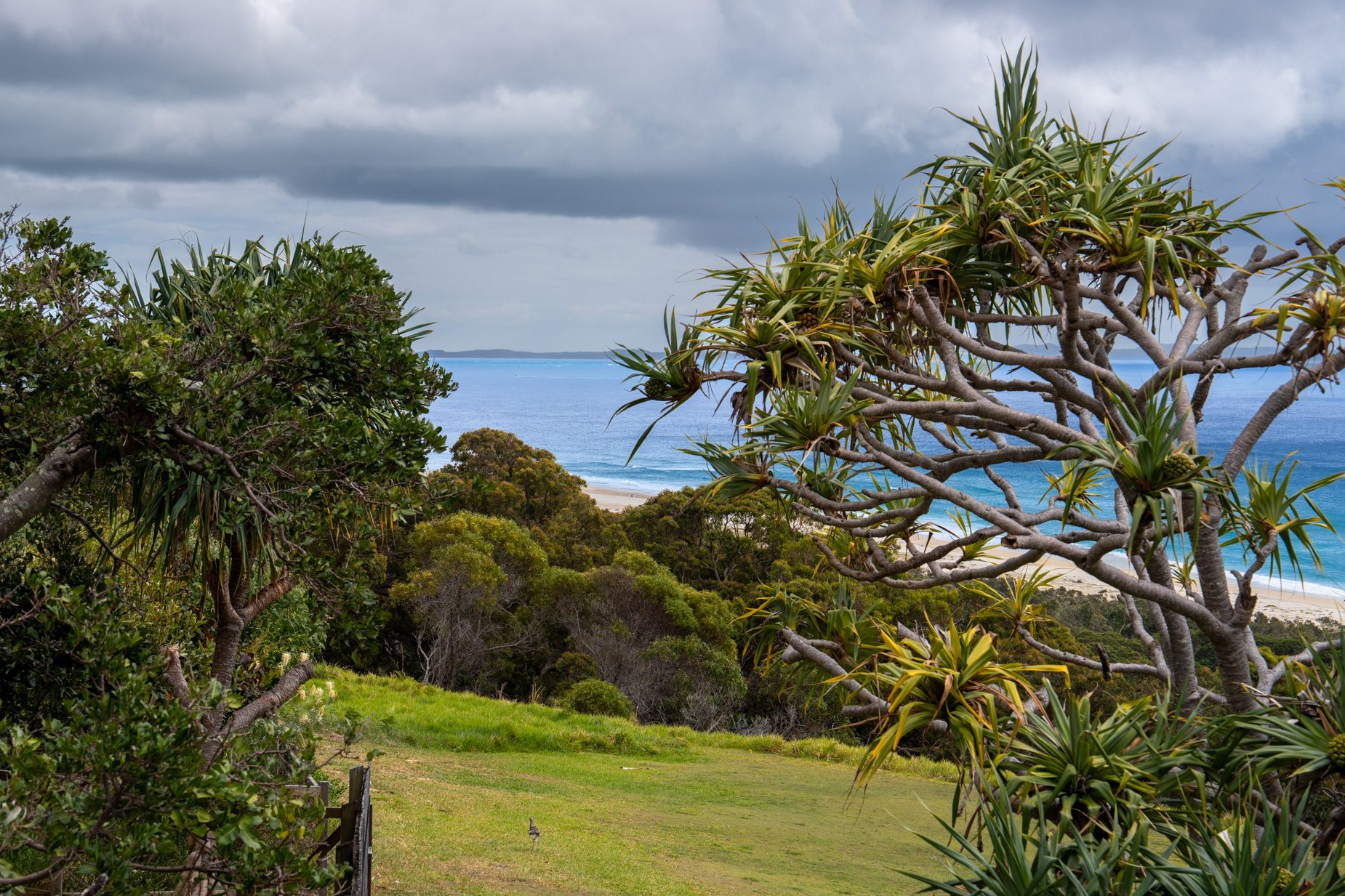 Ocean views across the headland from the Standard Headland Ocean 3 Bedroom villa