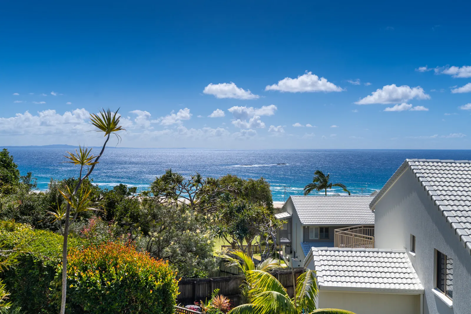 Ocean views from a Standard Ocean villa at Pandanus Palms Resort